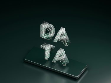 Ilustrasi teknologi digital dan jaringan internet modern